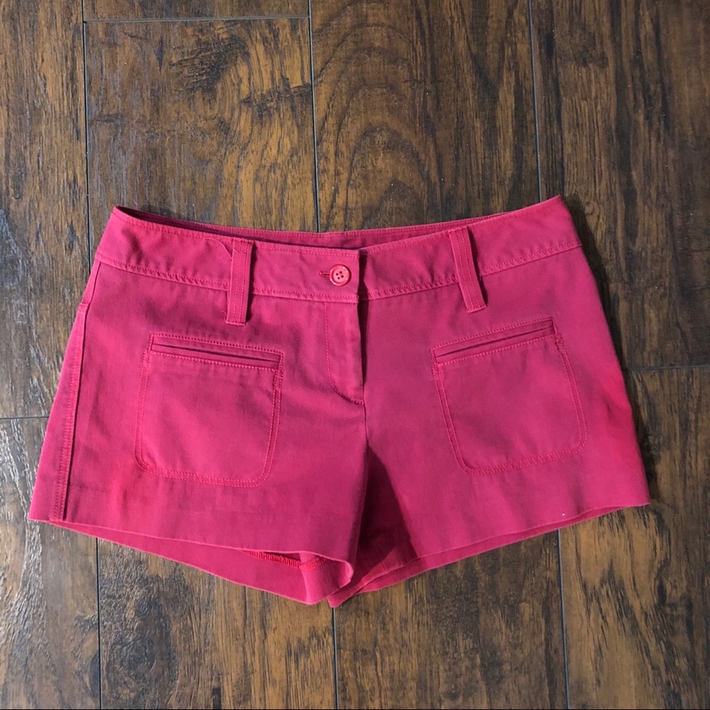 Express pink shorts